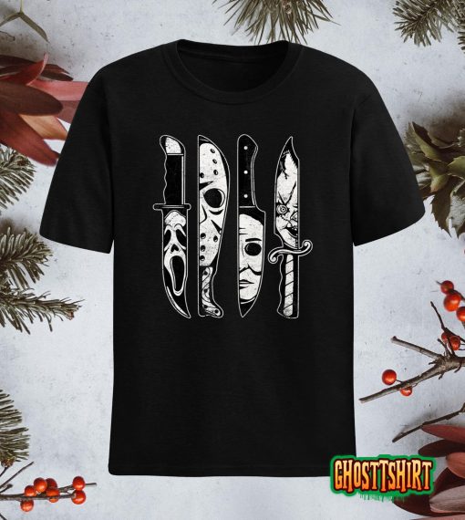Scary Horror Movies Halloween Costume Gift T-Shirt