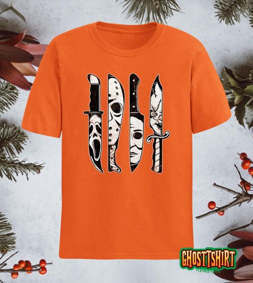 Scary Horror Movies Halloween Costume Gift T-Shirt