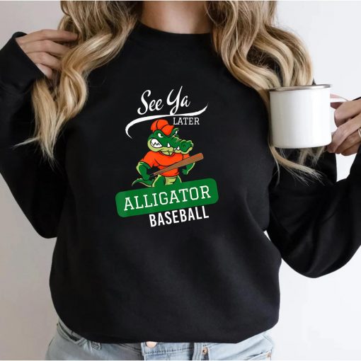 See Ya Later Alligator Shirt Men Women Funny Crocodile T-Shirt