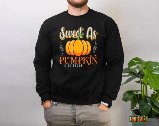 Sweet As Pumpkin Lovely As Funny women Halloween Day 2022 T-Shirt