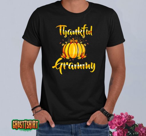 Thankful Grammy PumpkinThankful grateful Thanksgiving Pajama Premium T-Shirt
