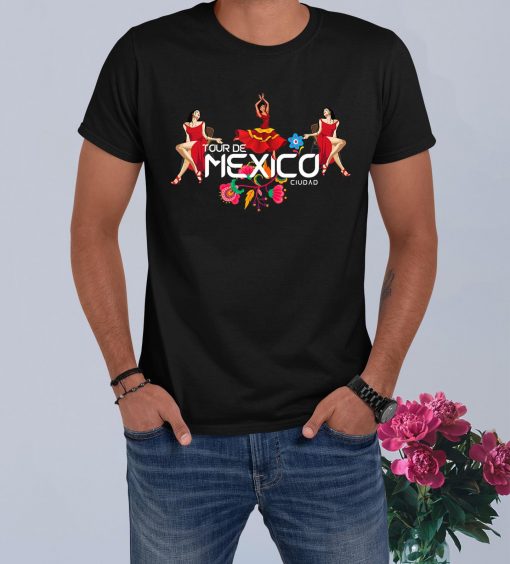 Tour De Mexico Ciudad City Fan Travel Trip Ciudad de Mexico T-Shirt