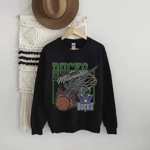 90s NBA Milwaukee Bucks Basketball Team 2022 Sweatshirt