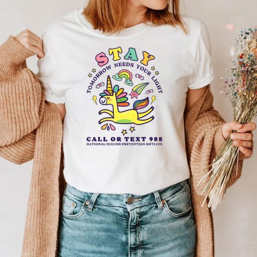 988 Suicide Prevention Tomorrow Needs You Retro T-Shirt