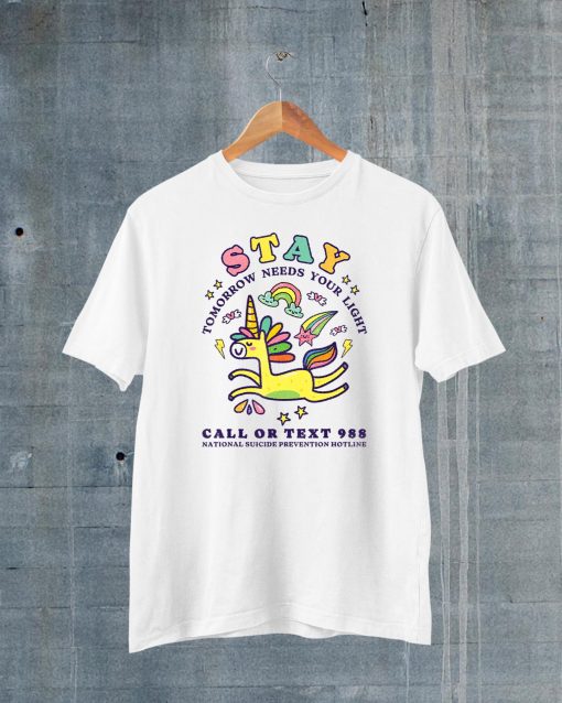 988 Suicide Prevention Tomorrow Needs You Retro T-Shirt