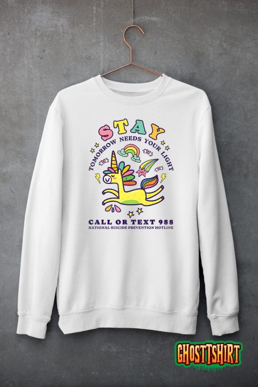 988 Suicide Prevention Tomorrow Needs You Retro T-Shirt