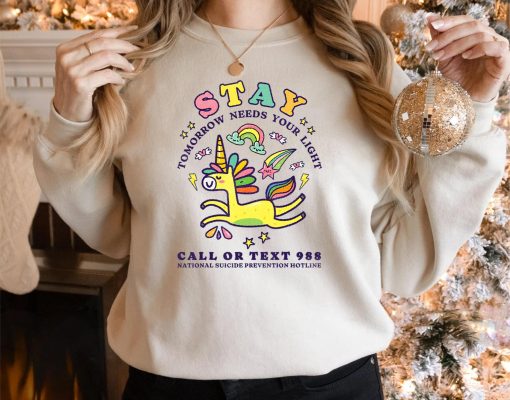 988 Suicide Prevention Tomorrow Needs You Retro T-Shirt