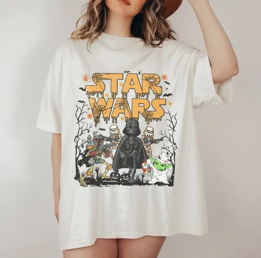 Comfort Colors® Retro Star Wars Halloween T-Shirt