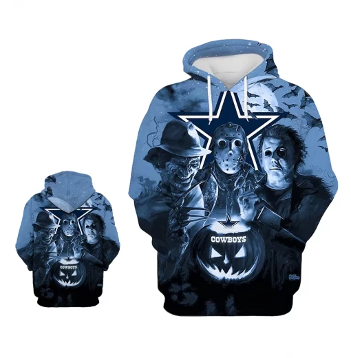 Cowboys Horror Night 3D Hoodie