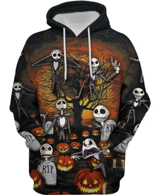 Jack Skellington 3D Hoodie