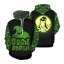 Oogie Boogie The Nightmare All Over Print 3D Hoodie