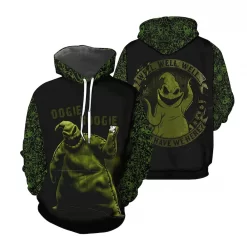 Oogie Boogie Well Well Well What Have We Here 3D Hoodie