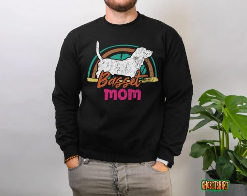 Basset Hound Mom – Basset Hound dog T-Shirt