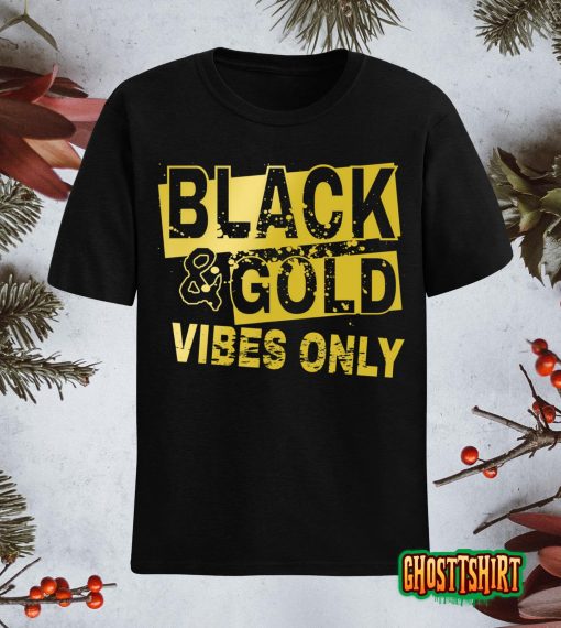 Black And Golds Cool Design T-Shirt