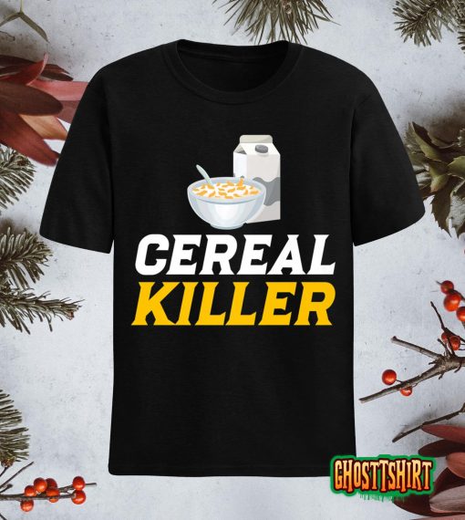 Cereal Killer – Breakfast Lover – Funny Premium T-Shirt