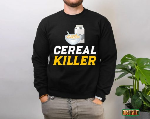 Cereal Killer – Breakfast Lover – Funny Premium T-Shirt