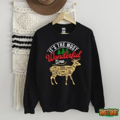 Christmas Hunting It’s The Most Wonderful Time Deer Hunting Sweatshirt