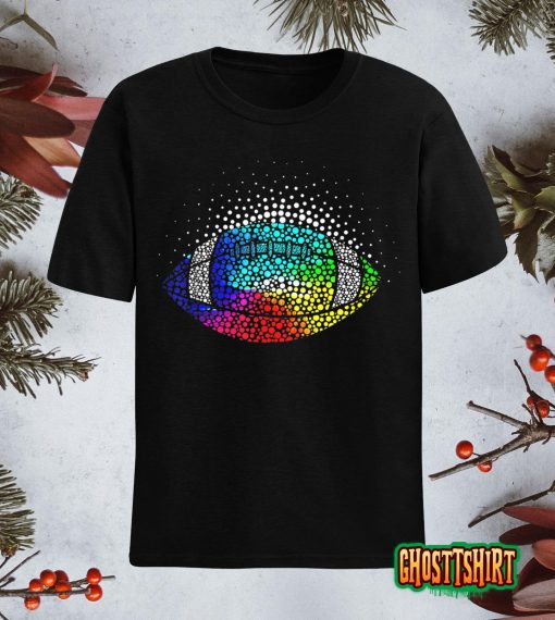 Colorful Dot Football Happy International Dot Day Boys Girls T-Shirt