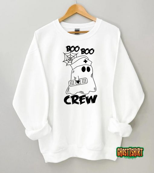 Crew Boo-Boo Nurse Gift Halloween For Women T-Shirt