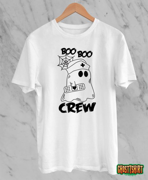 Crew Boo-Boo Nurse Gift Halloween For Women T-Shirt