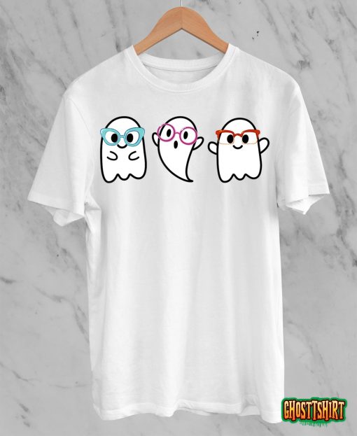 Cute Baby Ghost Glasses Optometrist Halloween Optician Gift T-Shirt