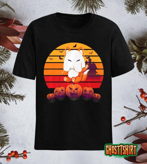 Cute Fox Halloween Gifts Pumpkin Thanksgiving Gifts Vintage Premium T-Shirt