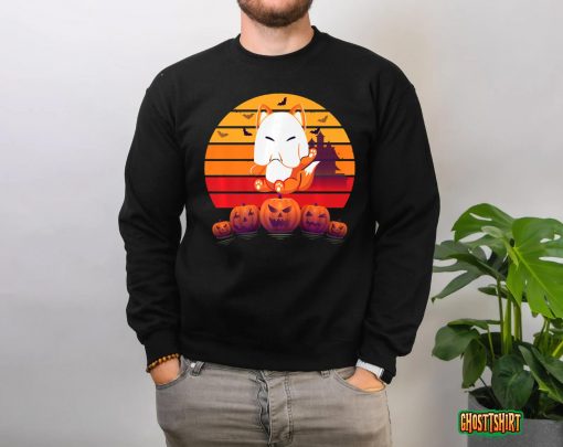 Cute Fox Halloween Gifts Pumpkin Thanksgiving Gifts Vintage Premium T-Shirt