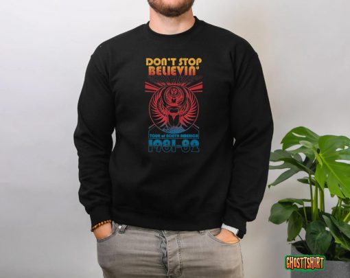 Don’t Stop Believen Vintage 1981 1982 T-Shirt