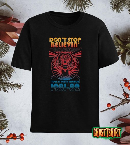 Don’t Stop Believen Vintage 1981 1982 T-Shirt