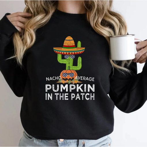 Fun Cute Halloween Fall Saying  Funny Pumpkin In The Patch T-Shirt