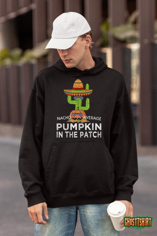 Fun Cute Halloween Fall Saying  Funny Pumpkin In The Patch T-Shirt