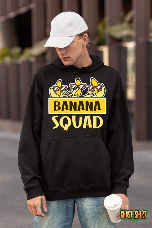 Funny BANANA SQUAD Shirt That’s Bananas Halloween Costume T-Shirt