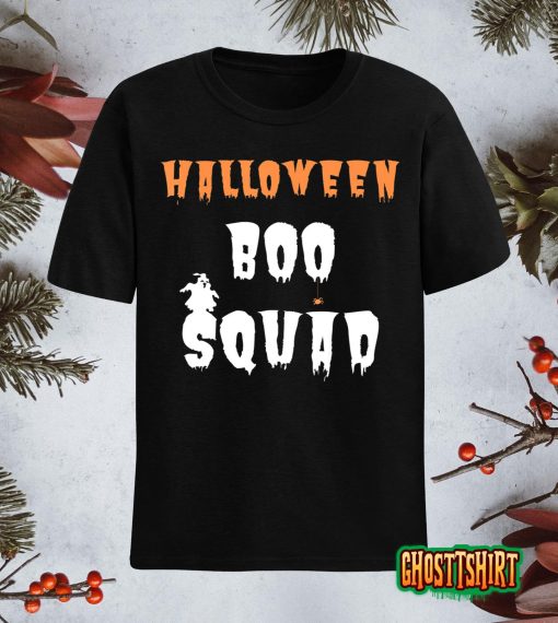 Funny Halloween Costume Halloween Boo Squad Halloween T-Shirt