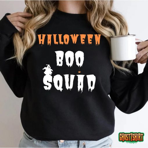 Funny Halloween Costume Halloween Boo Squad Halloween T-Shirt