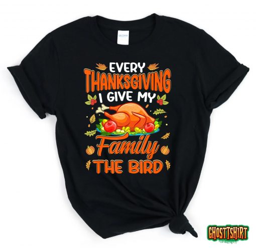 Funny Thanksgiving Family Matching For Mens Womens Adults T-Shirt
