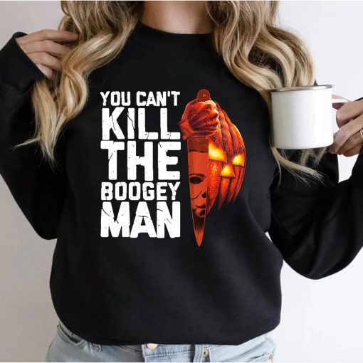 Halloween Pumpkin Horror You Can’t Kill The Boogeyman T-Shirt