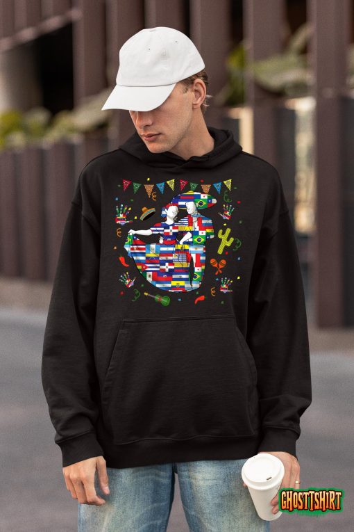 Hispanic Heritage Month Decorations Latino Pride Men Women T-Shirt