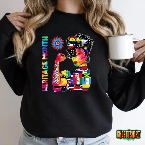 Hispanic Heritage Month Hispanic Women Girls Inspired T-Shirt