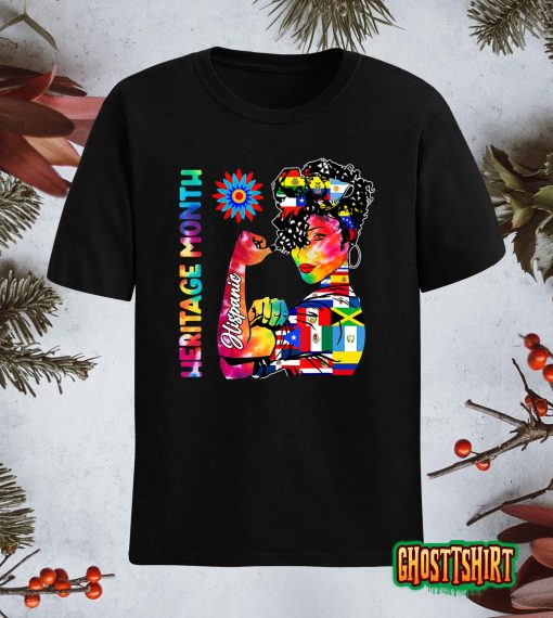Hispanic Heritage Month Hispanic Women Girls Inspired T-Shirt