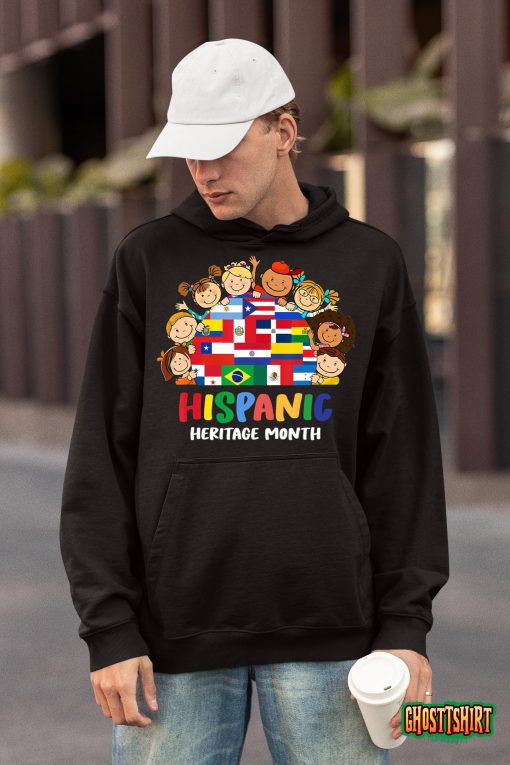 Hispanic Heritage Month Shirt Kids Boy Girl Toddler Latino T-Shirt