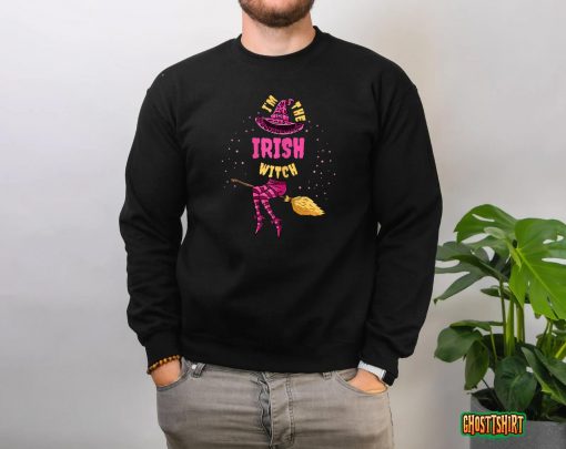 Im The Irish Witch Halloween Irish T-Shirt
