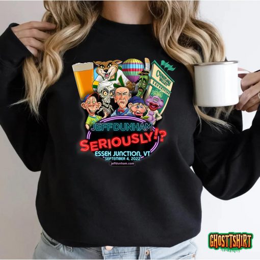Jeff Dunham Essex Junction, VT (2022) T-Shirt