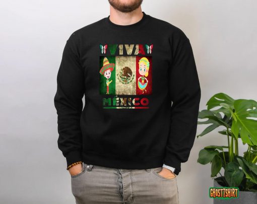 Kids Mexican Independence Day Maracas September 16 Toddler Mexic T-Shirt