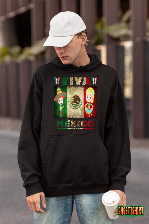 Kids Mexican Independence Day Maracas September 16 Toddler Mexic T-Shirt