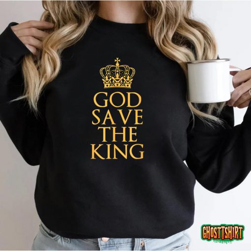 King Charles III God Save The King T-Shirt