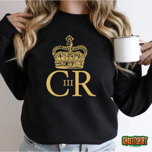 King Charles III, Royal Coronation 2023, British Uk Monarch T-shirt