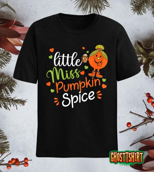 Little Miss Pumpkin Spice Thanksgiving T-Shirt