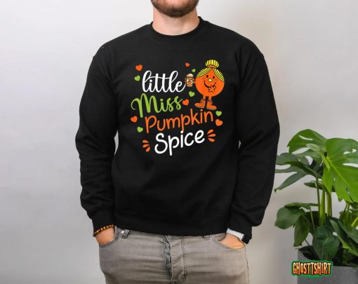Little Miss Pumpkin Spice Thanksgiving T-Shirt