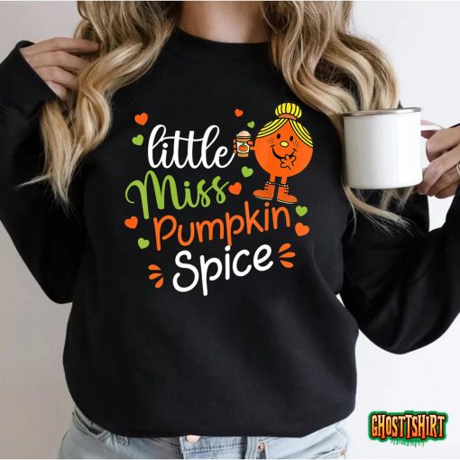 Little Miss Pumpkin Spice Thanksgiving T-Shirt