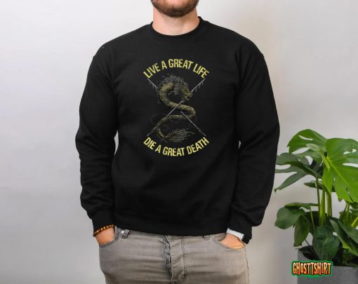 Live A Great Life Die A Great Death Vintage T-Shirt